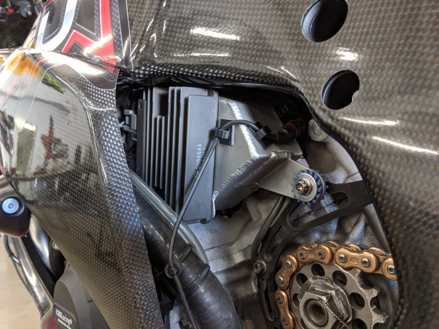 【爆売り！】 ZX-10RR / ZX-10R 2016-21 Kawasaki Aluminum Tank Catch Oil その他